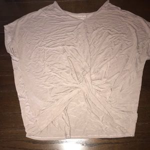 American eagle twist front shirt